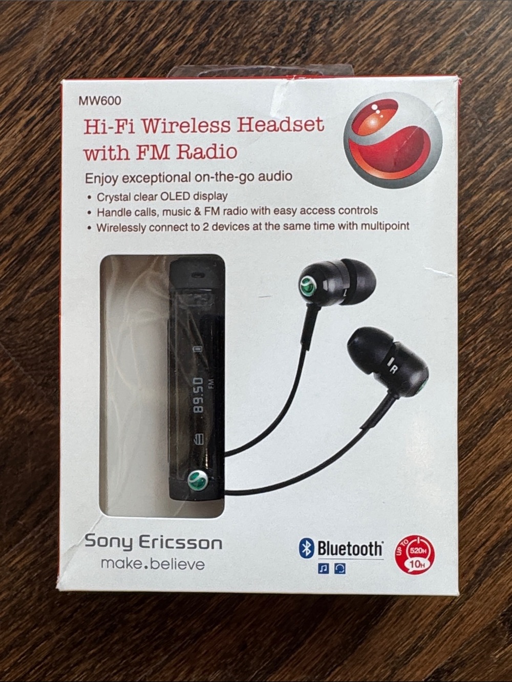 Sony Ericsson MW600 Stereo Bluetooth Headset - Picture 2 of 4